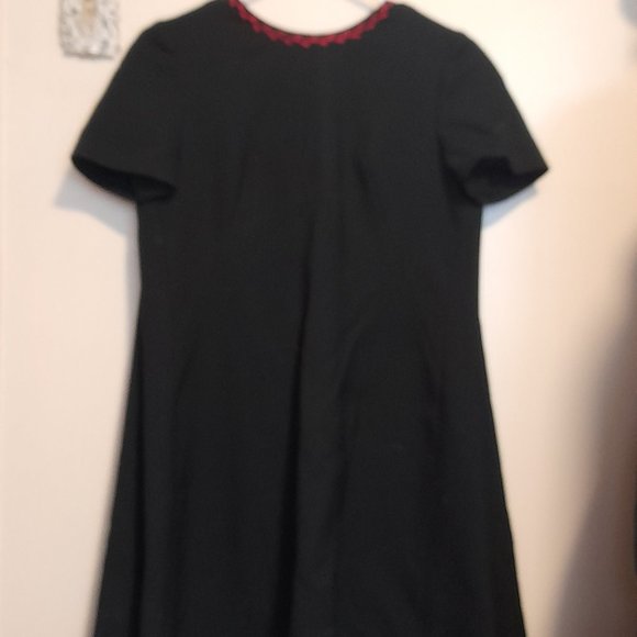 With tags!! Elegant shift dress with side pleats by the genius Alexander McQueen - Picture 7 of 7